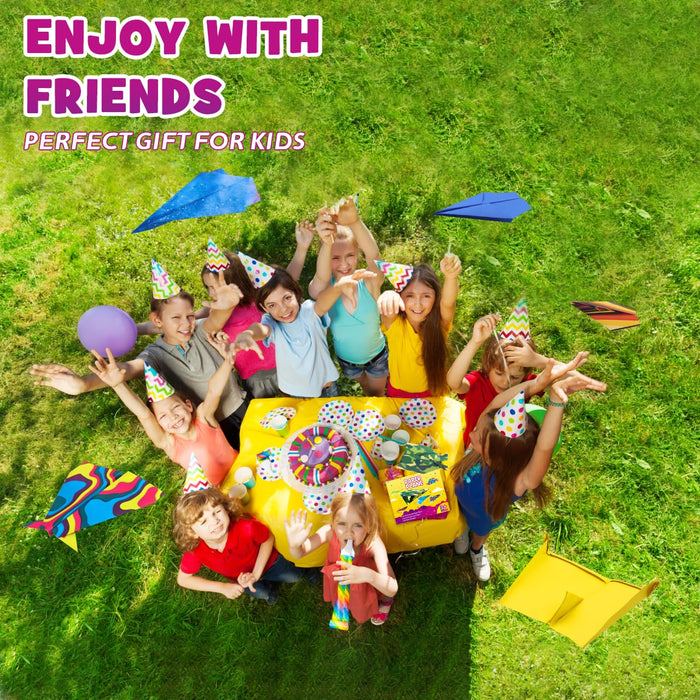 Pigipigi Kids Craft Origami Paper Kit for Kids Ages(Plane)