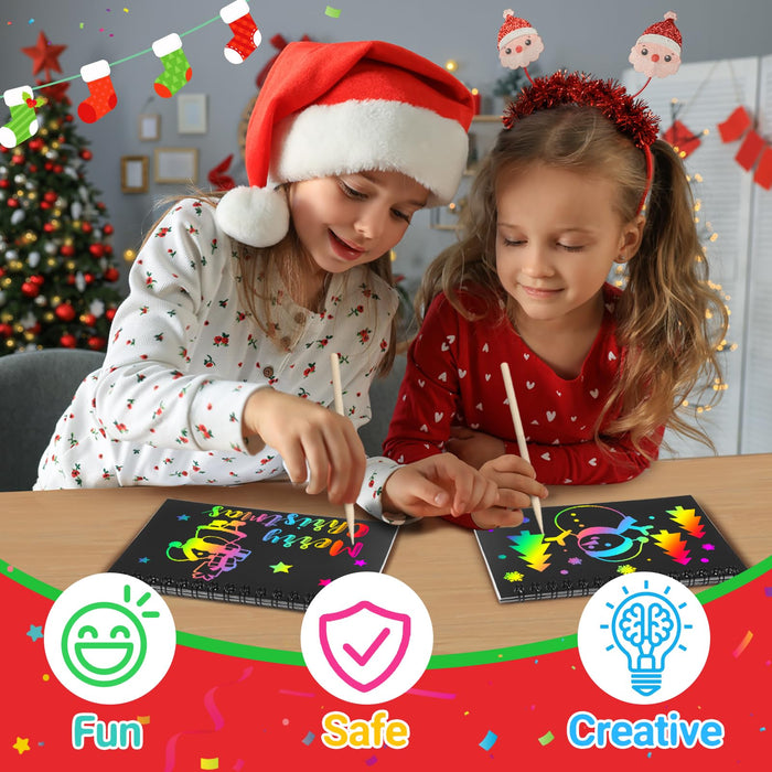 24 Pack Christmas Party Favors Goodie Bag Stuffers for Kids(Christmas)