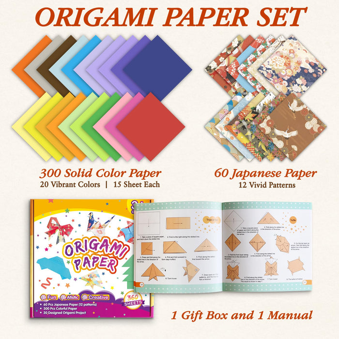 Pigipigi Kids Craft Origami Paper Kit for Kids(Japanese)